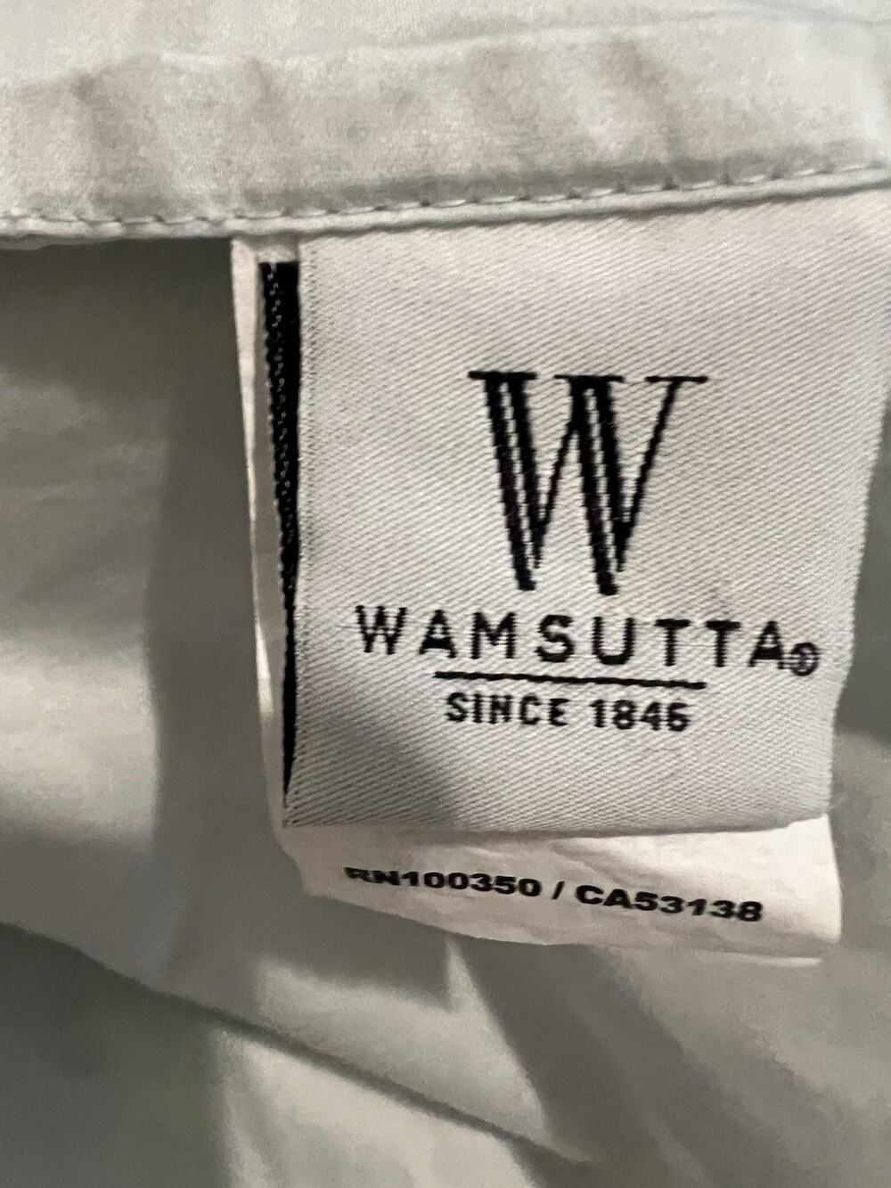 Wamsutta 100% Cotton Full Size Flat Sheet Light Green 86x96”